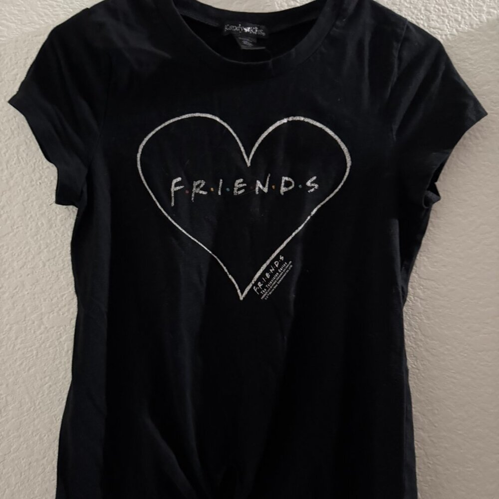 Kandy Kiss FRIENDS Shirt women size XL black